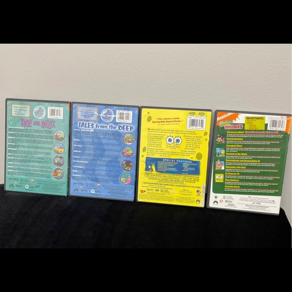 SpongeBob Squarepants DVD’s (Lot of 4) - Picture 2 of 3